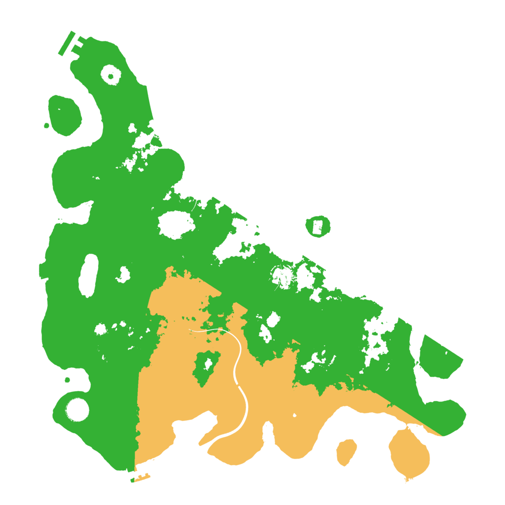 Biome Rust Map: Procedural Map, Size: 3850, Seed: 392382783