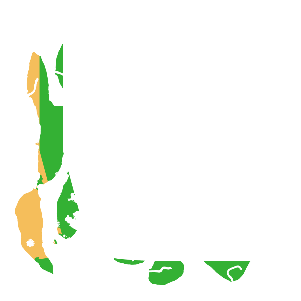 Biome Rust Map: Procedural Map, Size: 3500, Seed: 116518161