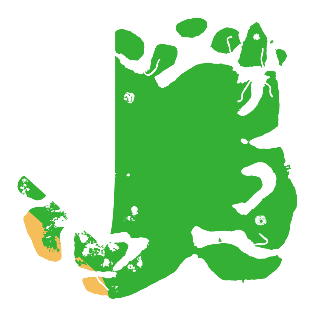 Biome Rust Map: Procedural Map, Size: 4300, Seed: 2019422846