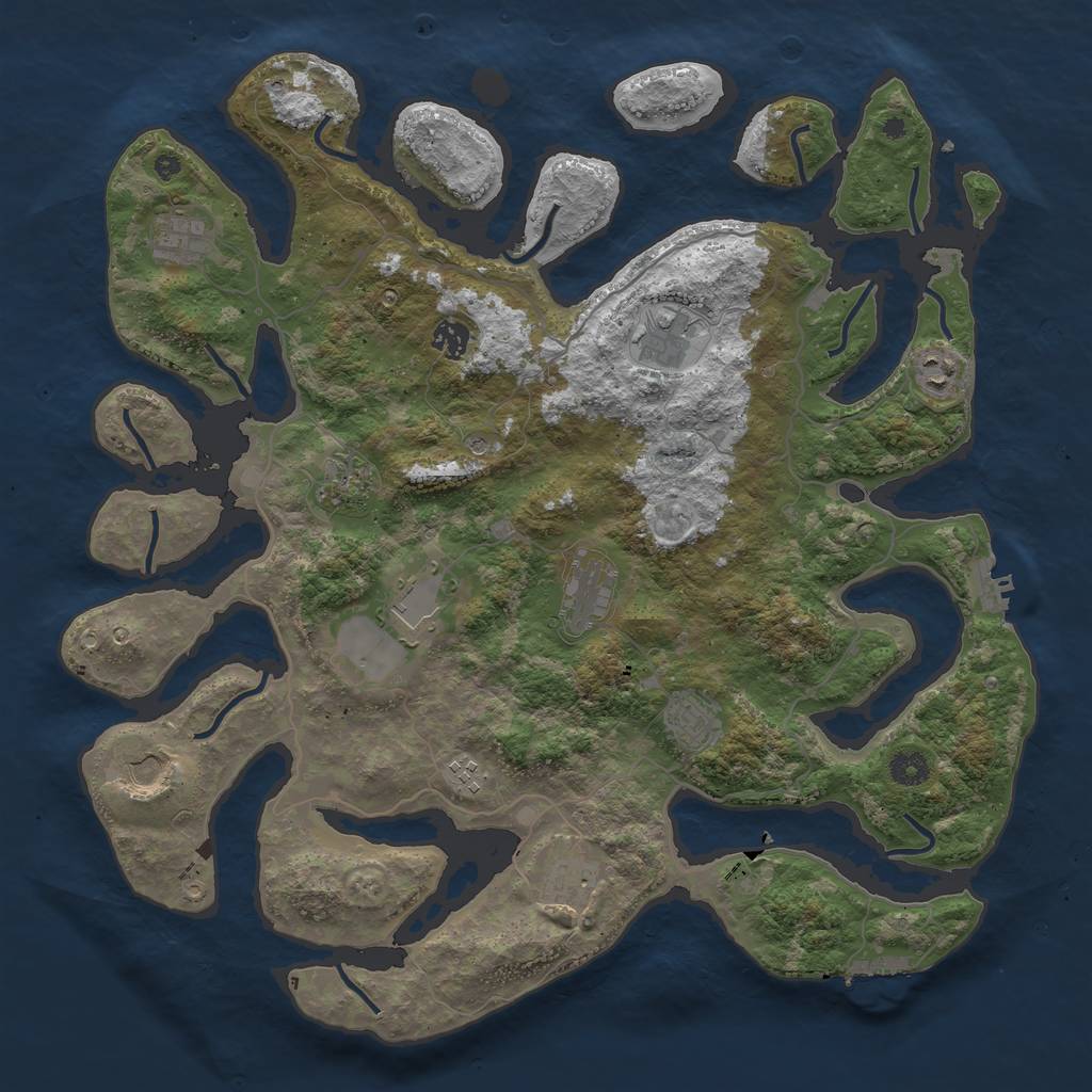 Procedural map rust карта что это