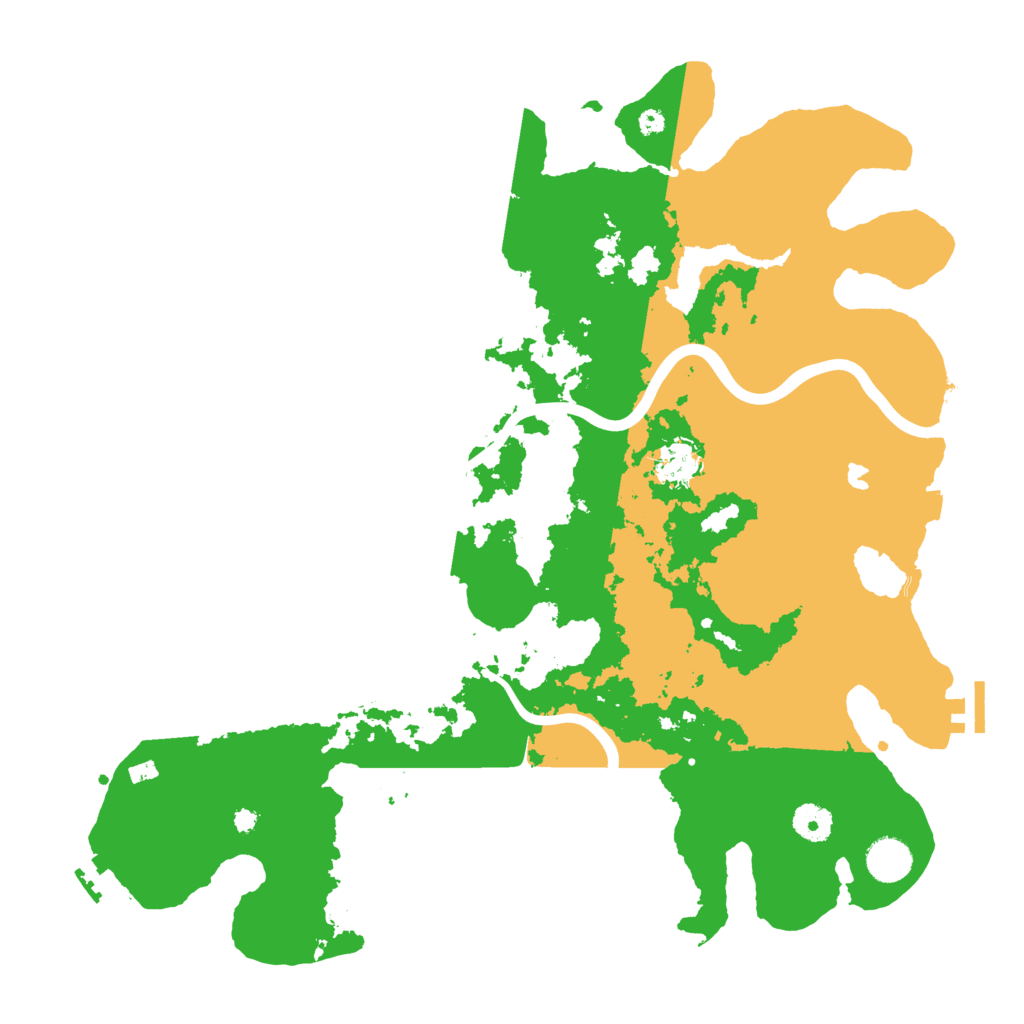 Biome Rust Map: Procedural Map, Size: 4000, Seed: 546684716