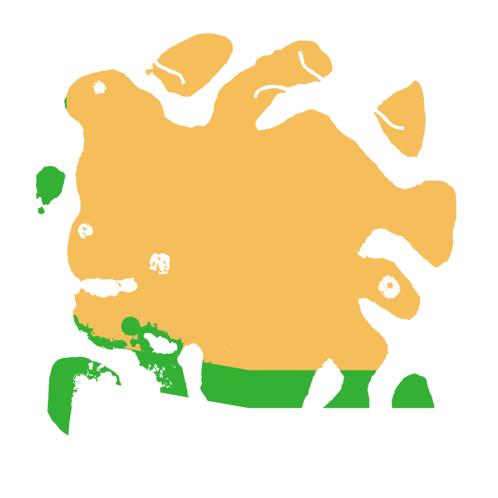 Biome Rust Map: Procedural Map, Size: 3500, Seed: 374893479