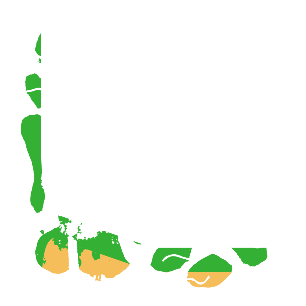 Biome Rust Map: Procedural Map, Size: 3500, Seed: 1016348645