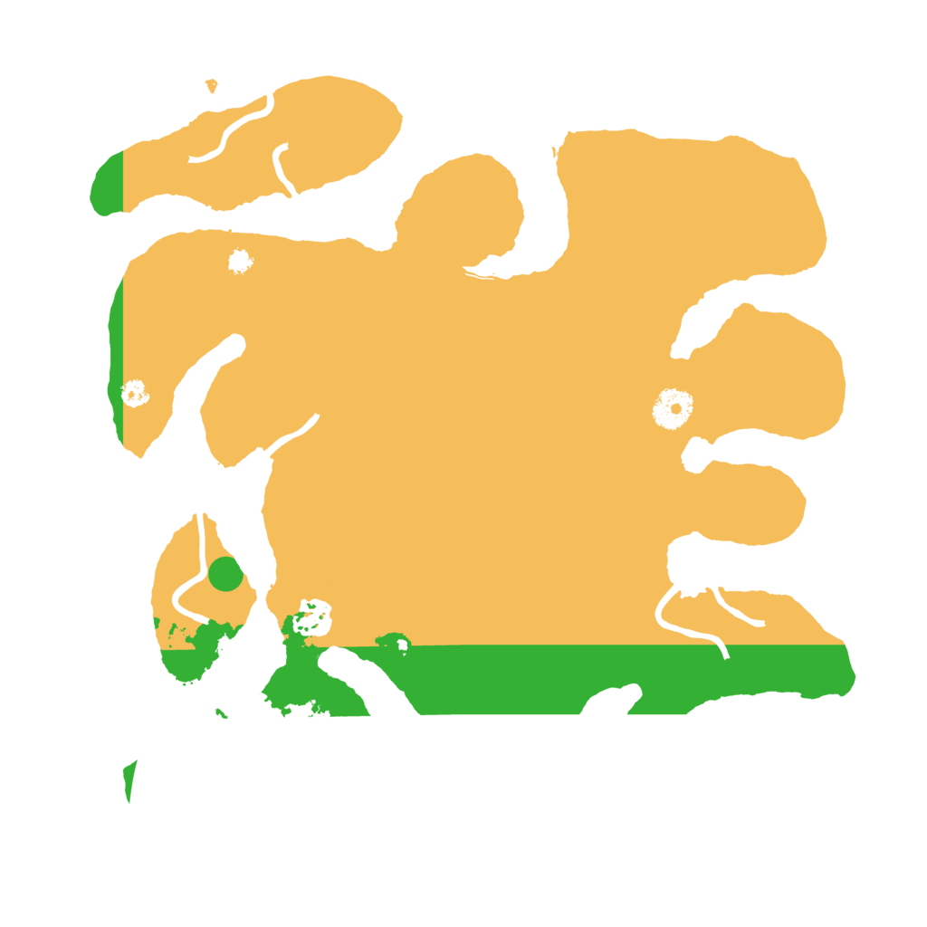 Biome Rust Map: Procedural Map, Size: 3500, Seed: 959945290