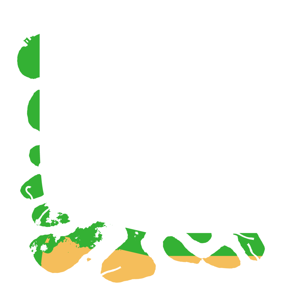 Biome Rust Map: Procedural Map, Size: 3800, Seed: 237911101