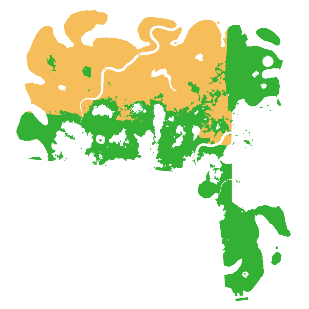 Biome Rust Map: Procedural Map, Size: 5000, Seed: 784578