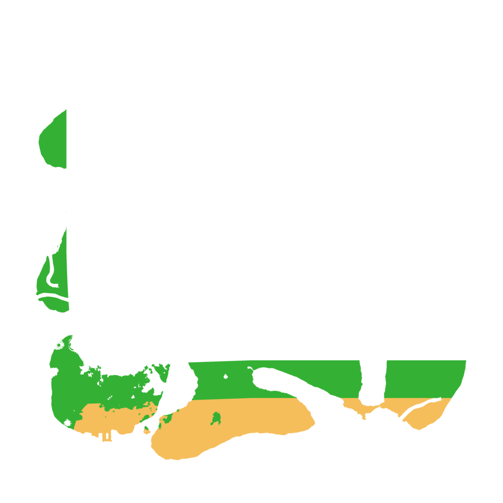 Biome Rust Map: Procedural Map, Size: 3350, Seed: 11111