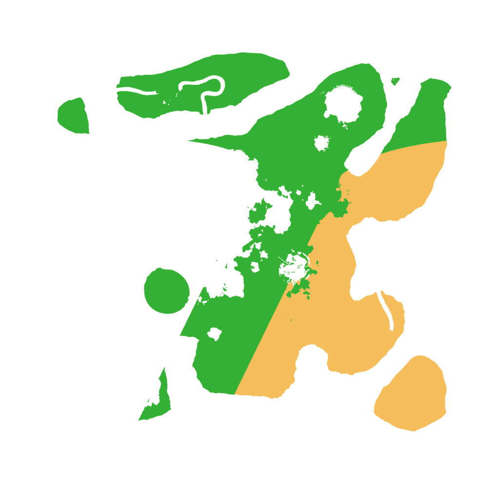 Biome Rust Map: Procedural Map, Size: 3000, Seed: 203441998
