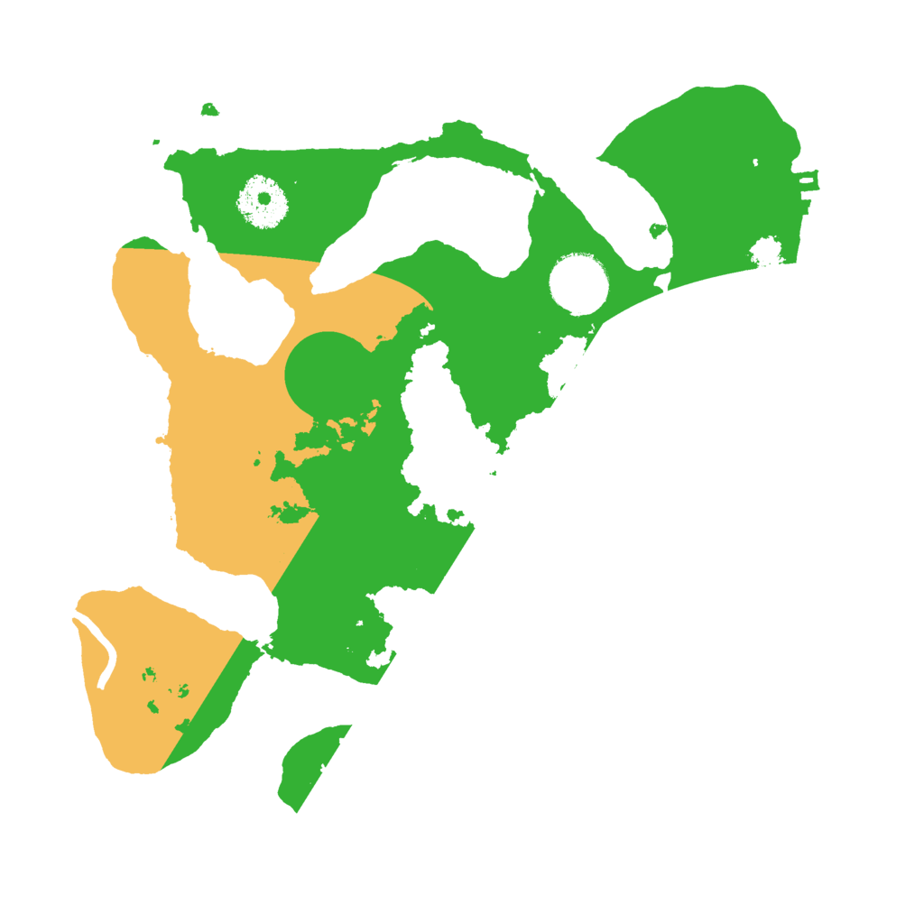 Biome Rust Map: Procedural Map, Size: 2800, Seed: 19