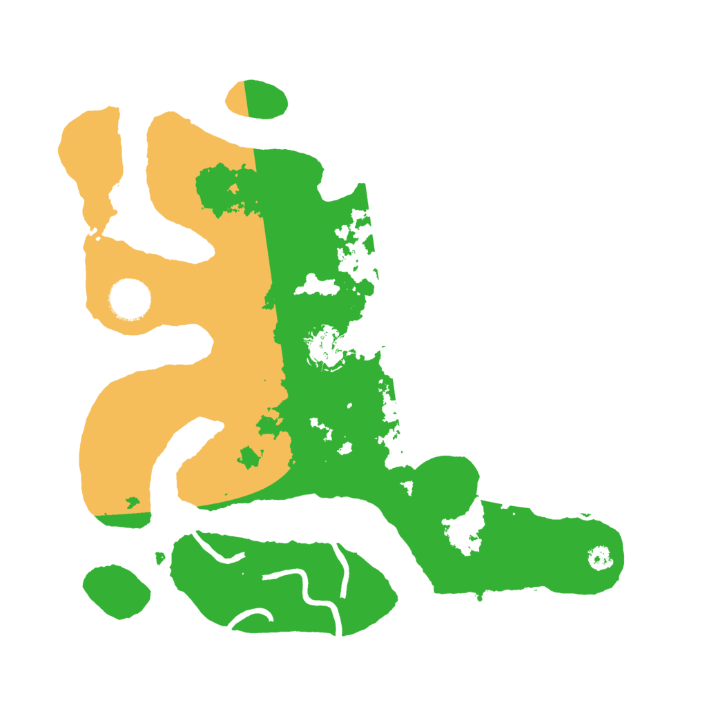 Biome Rust Map: Procedural Map, Size: 3000, Seed: 20210707