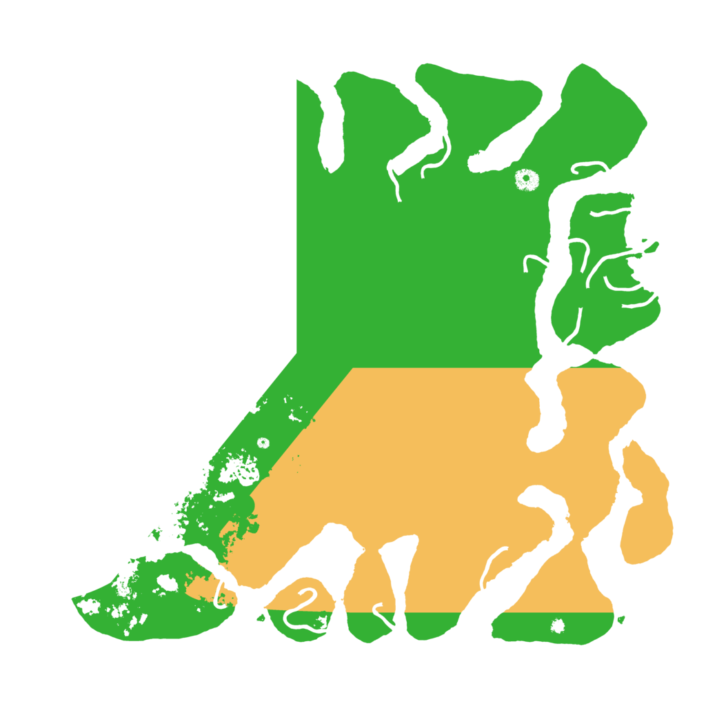 Biome Rust Map: Procedural Map, Size: 4500, Seed: 1500000000