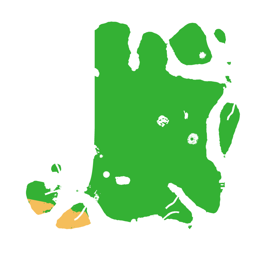 Biome Rust Map: Procedural Map, Size: 3500, Seed: 7511340