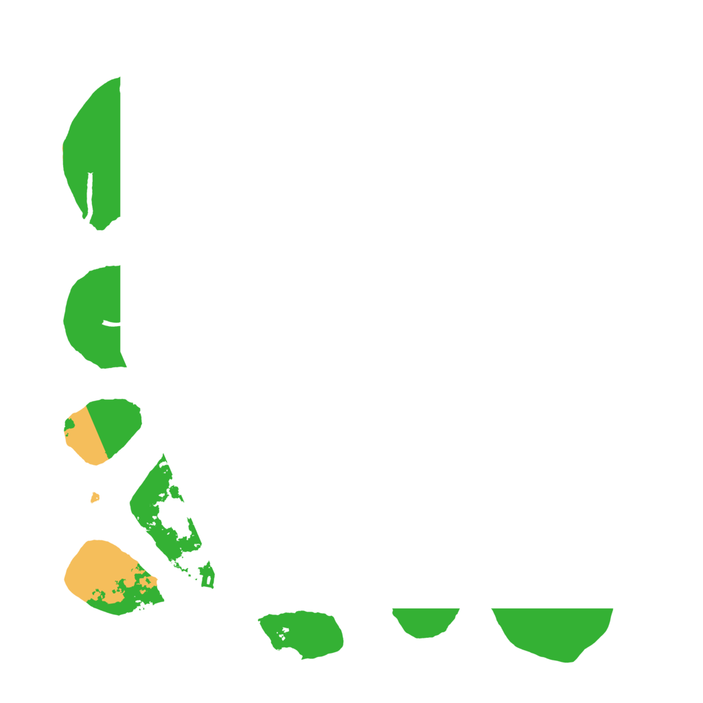 Biome Rust Map: Procedural Map, Size: 3500, Seed: 13666777