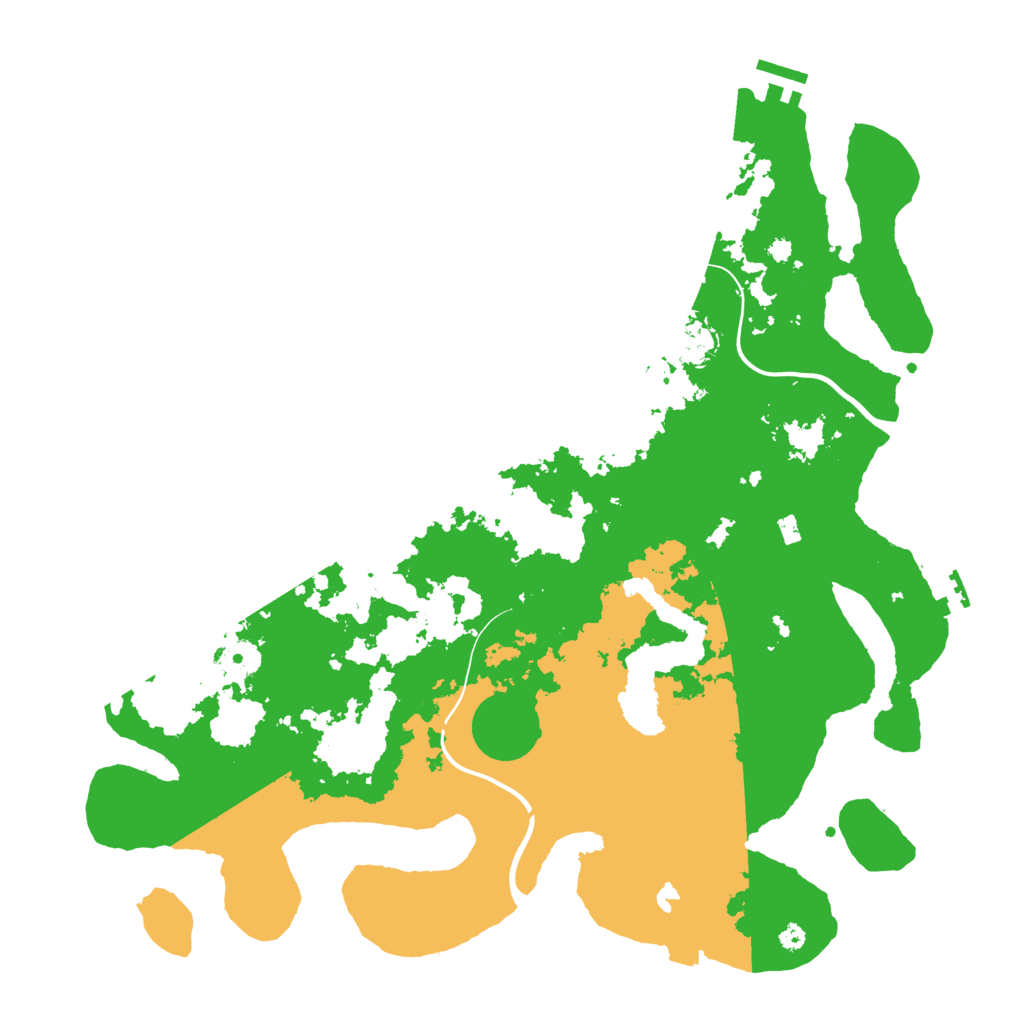 Biome Rust Map: Procedural Map, Size: 4000, Seed: 32569844