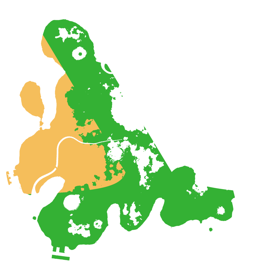 Biome Rust Map: Procedural Map, Size: 3000, Seed: 1347303201