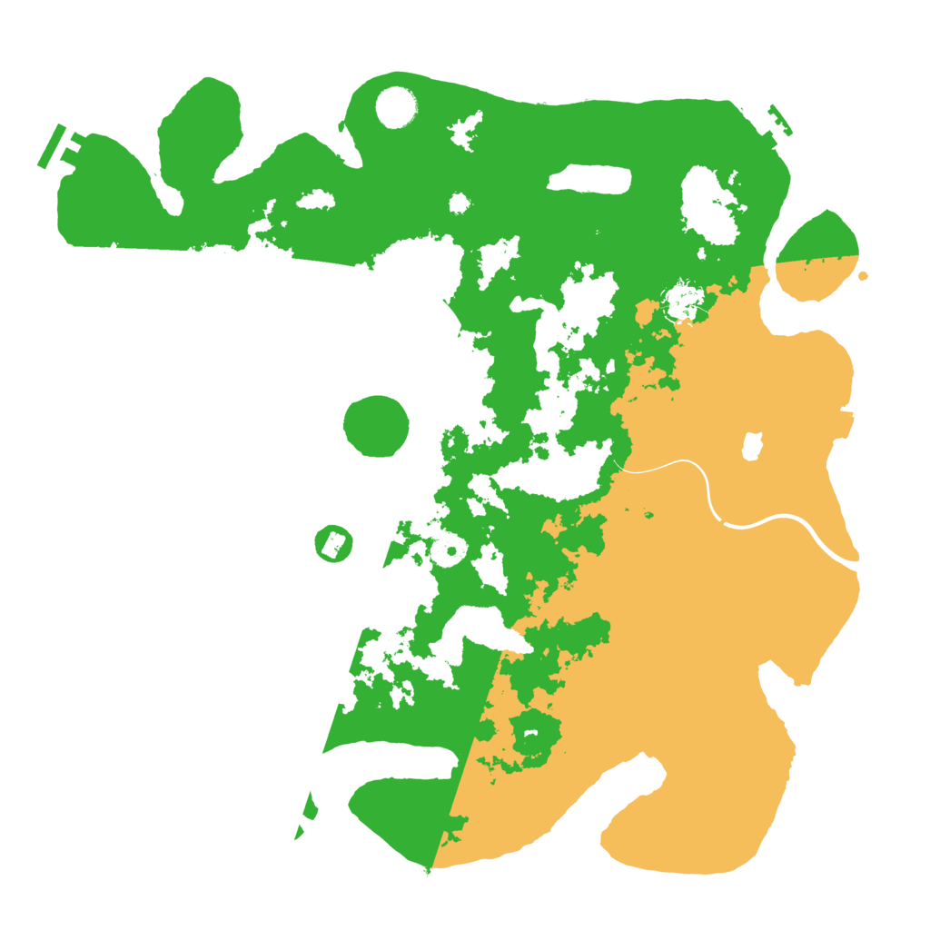 Biome Rust Map: Procedural Map, Size: 4000, Seed: 976723024
