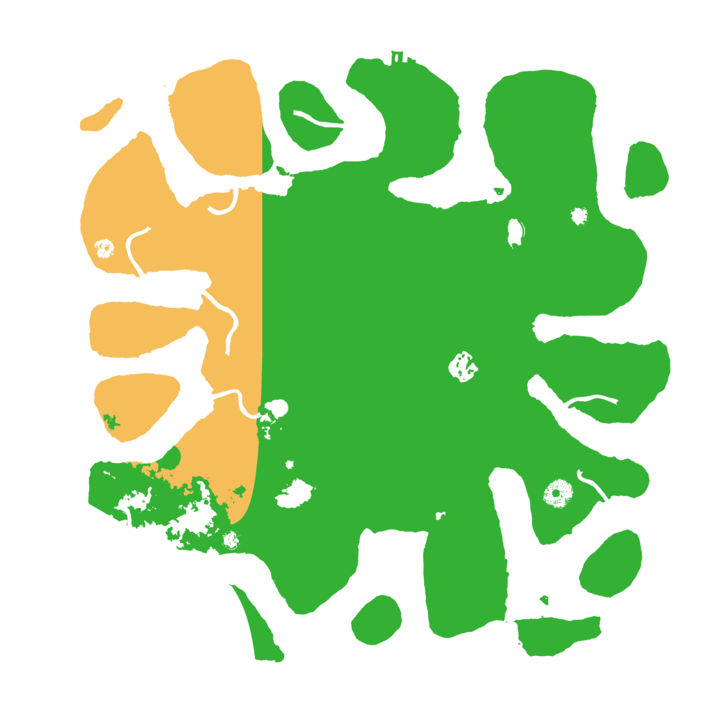 Biome Rust Map: Procedural Map, Size: 3800, Seed: 1302069053