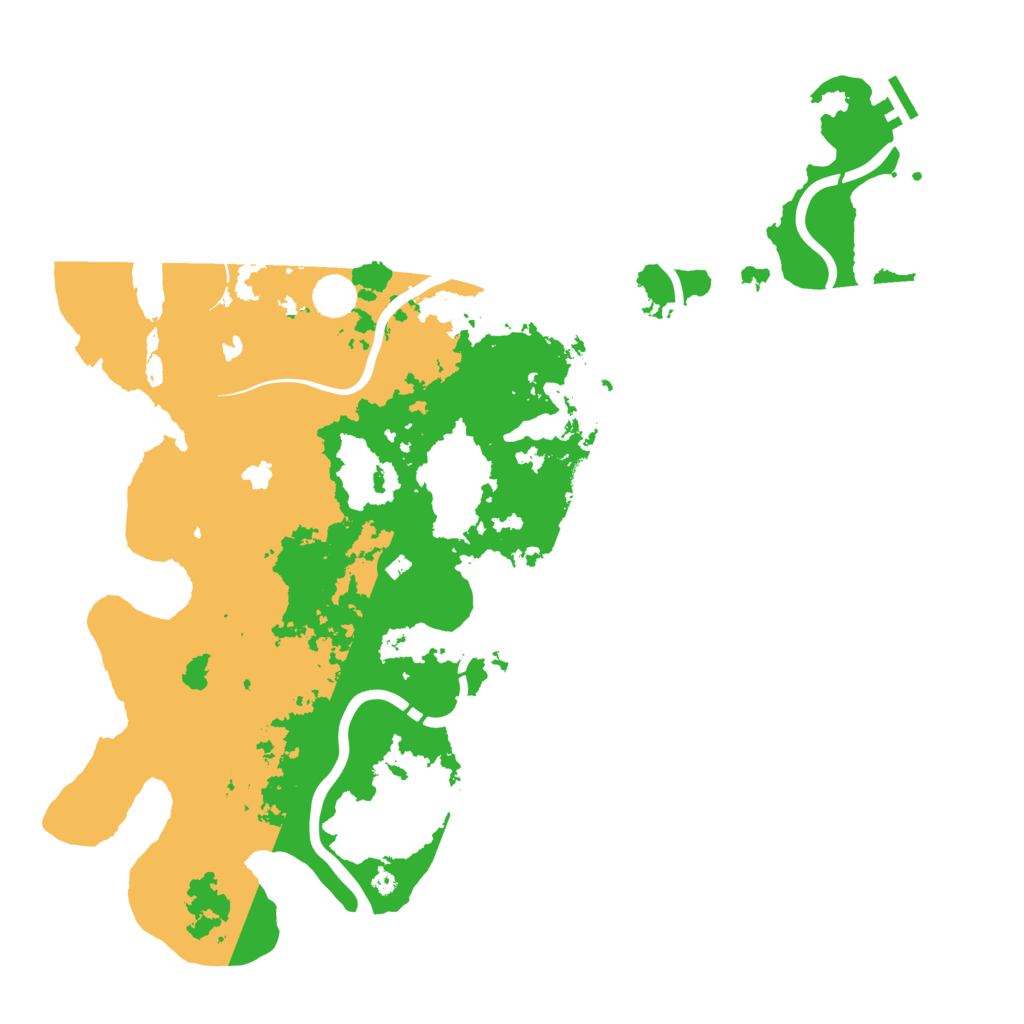 Biome Rust Map: Procedural Map, Size: 4500, Seed: 786356937