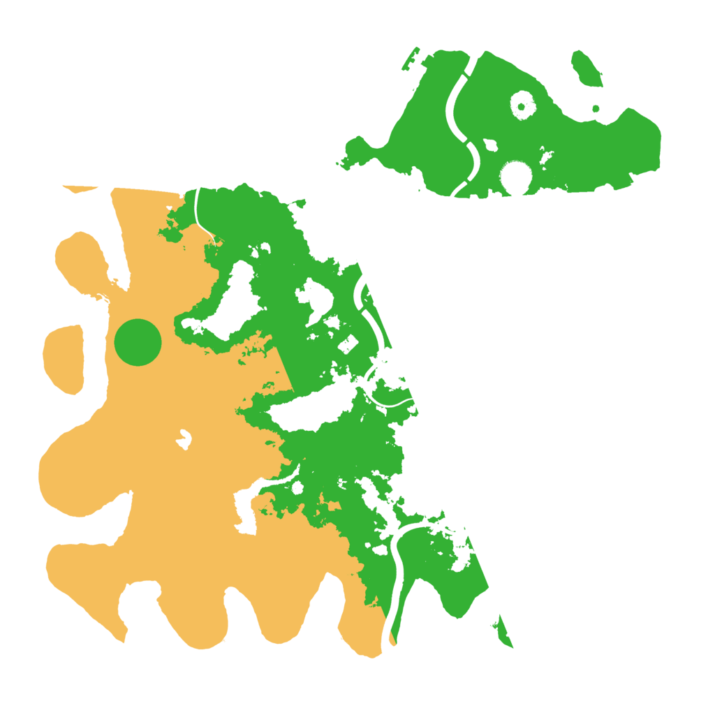 Biome Rust Map: Procedural Map, Size: 4000, Seed: 2044096374