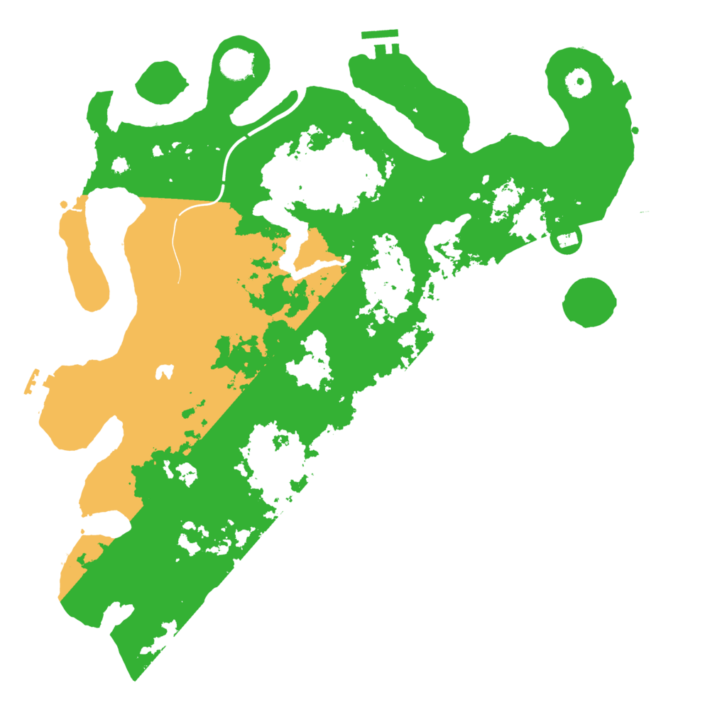 Biome Rust Map: Procedural Map, Size: 4000, Seed: 56454656