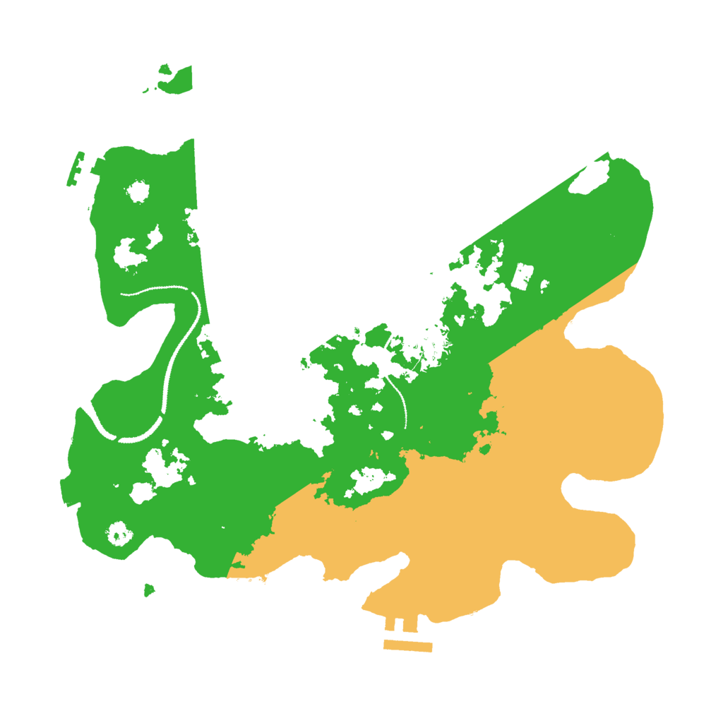 Biome Rust Map: Procedural Map, Size: 3000, Seed: 442236770