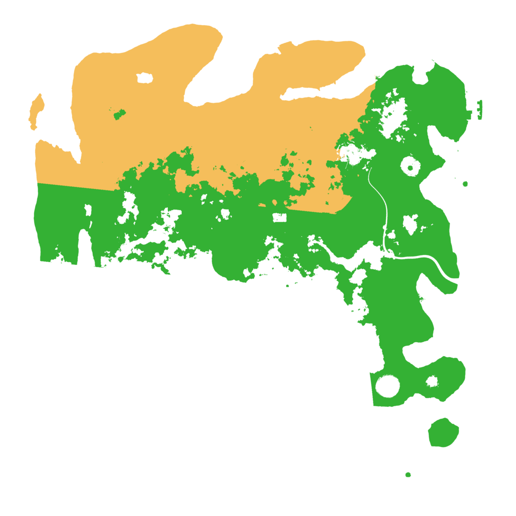 Biome Rust Map: Procedural Map, Size: 4000, Seed: 907