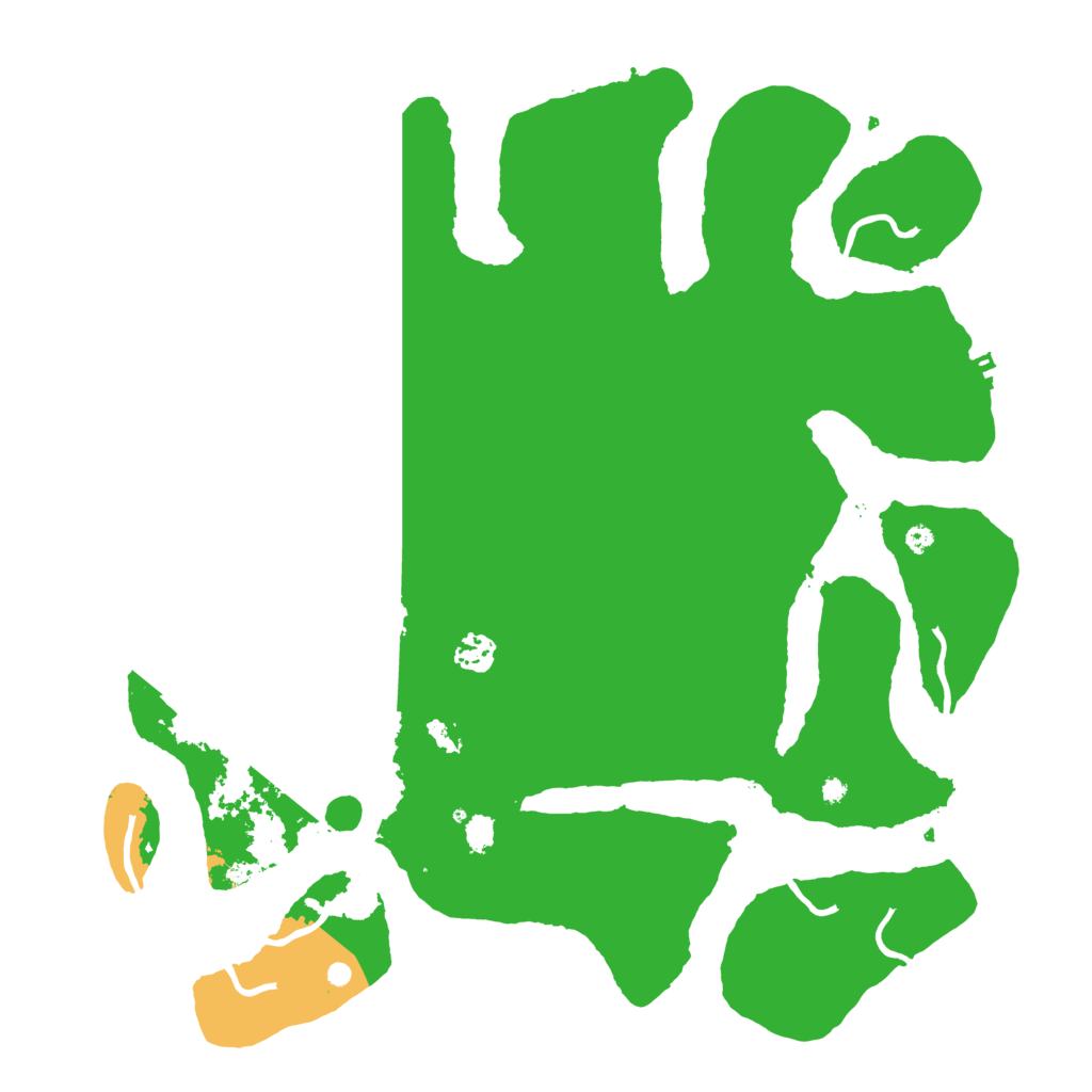 Biome Rust Map: Procedural Map, Size: 4096, Seed: 120907