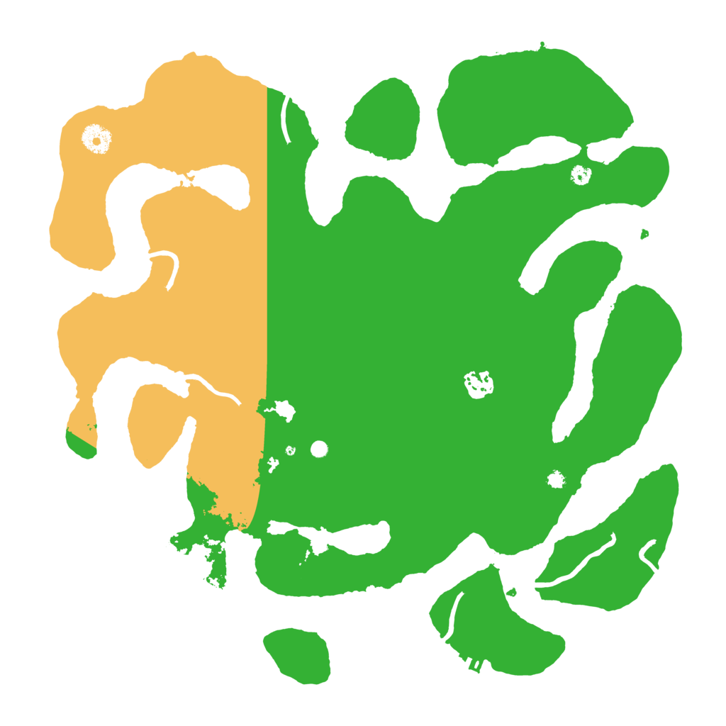 Biome Rust Map: Procedural Map, Size: 3750, Seed: 753055554