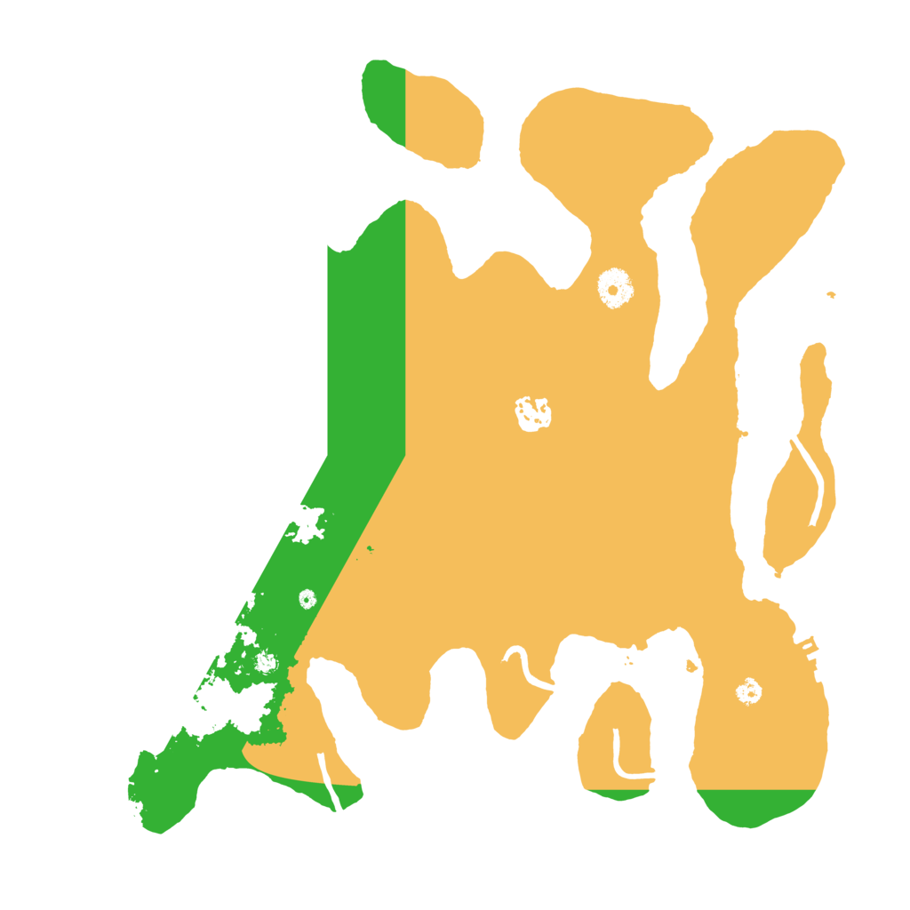 Biome Rust Map: Procedural Map, Size: 3700, Seed: 32358