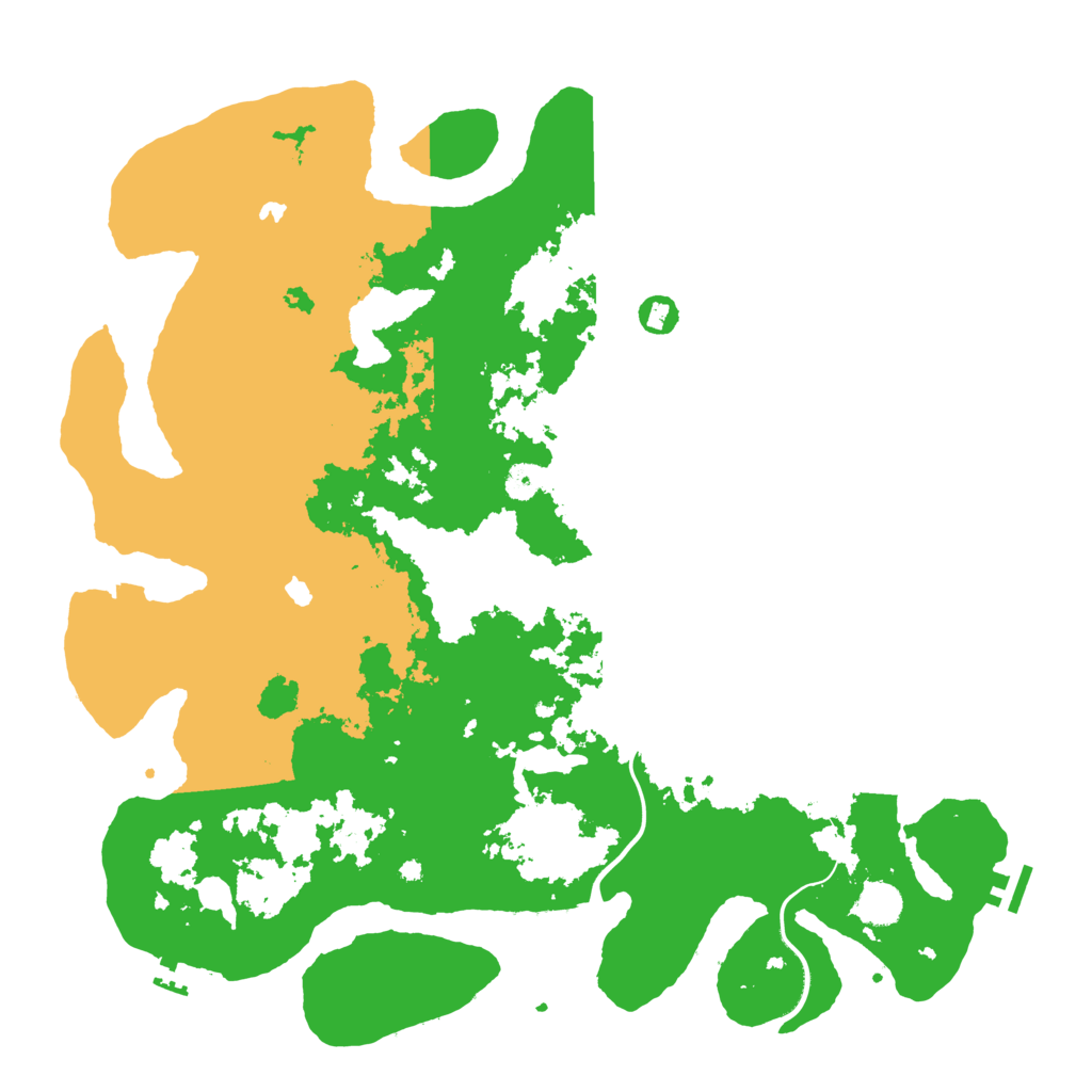Biome Rust Map: Procedural Map, Size: 4500, Seed: 676309127
