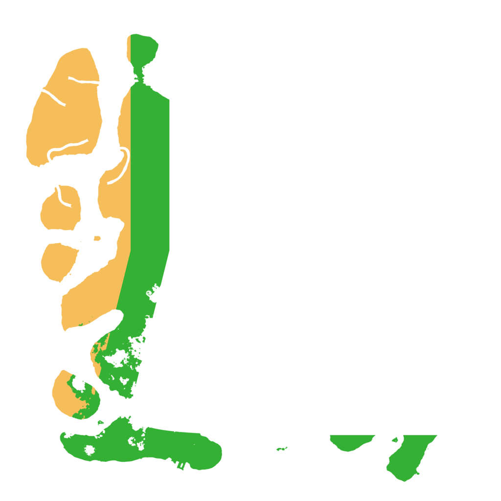 Biome Rust Map: Procedural Map, Size: 4500, Seed: 70907