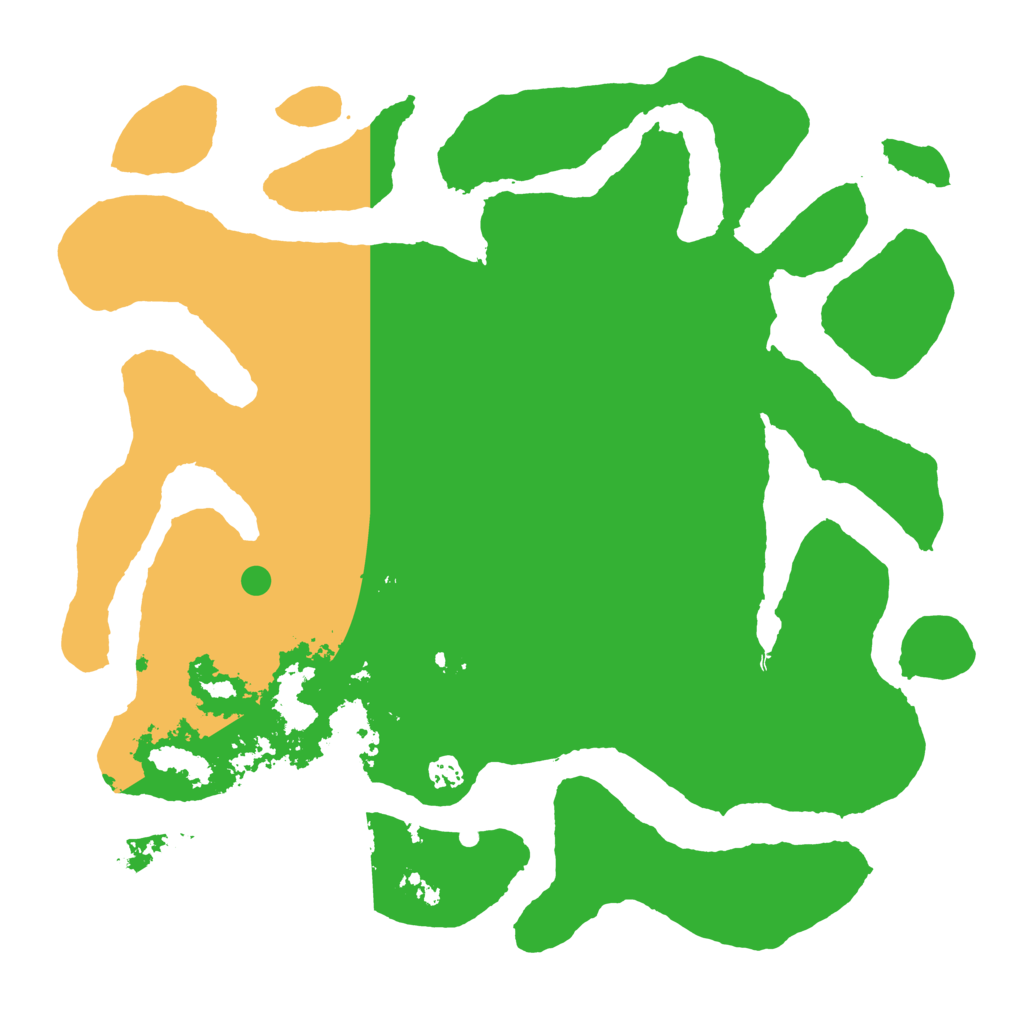 Biome Rust Map: Barren, Size: 4500, Seed: 40907