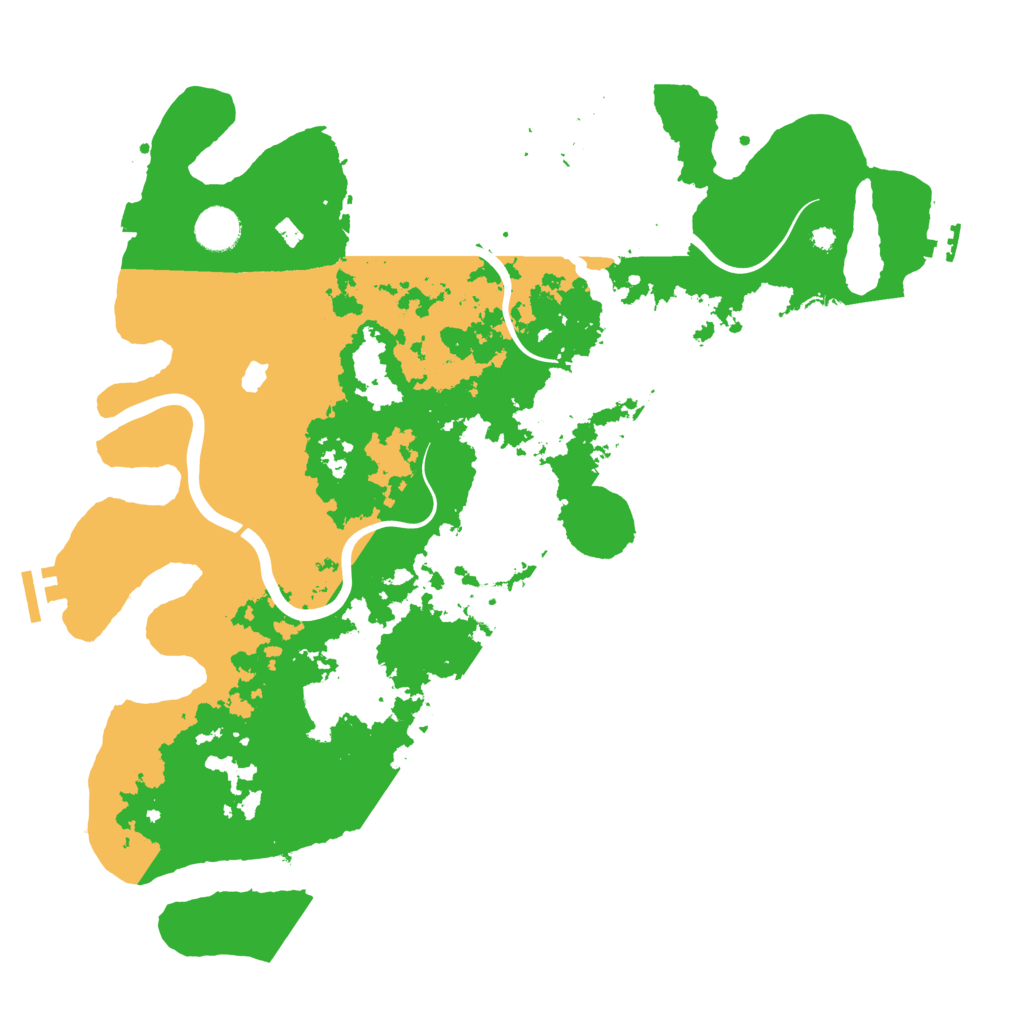 Biome Rust Map: Procedural Map, Size: 4000, Seed: 82120115