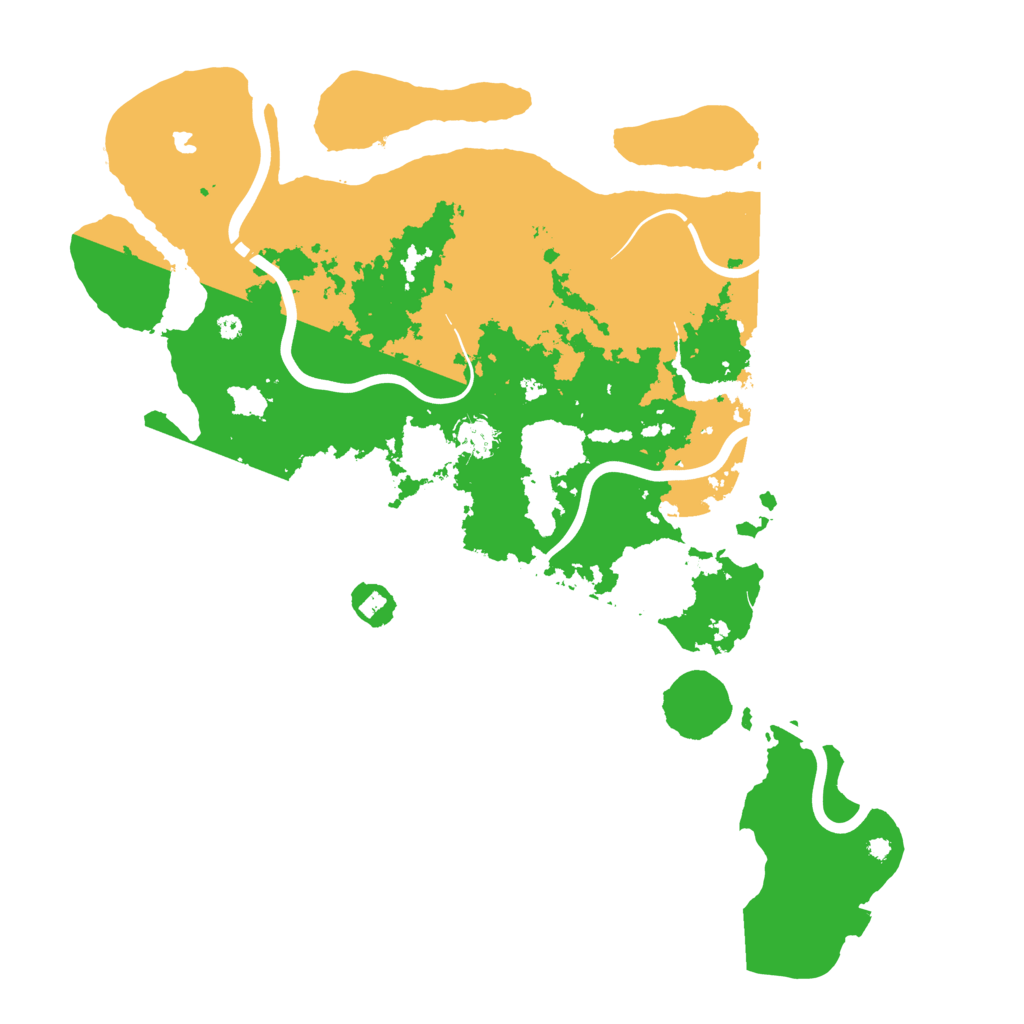 Biome Rust Map: Procedural Map, Size: 4250, Seed: 240356