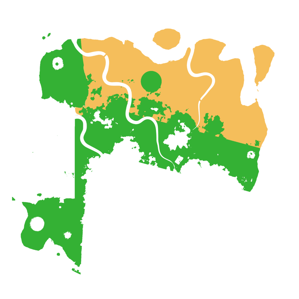 Biome Rust Map: Procedural Map, Size: 3800, Seed: 9072021