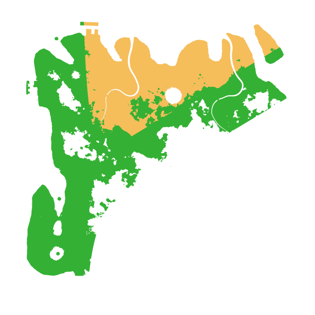 Biome Rust Map: Procedural Map, Size: 3500, Seed: 1692640832