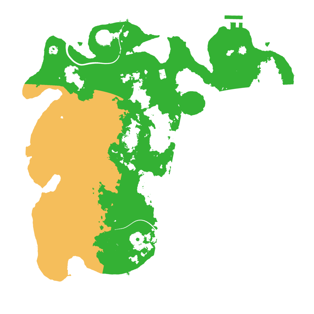 Biome Rust Map: Procedural Map, Size: 3500, Seed: 647134486