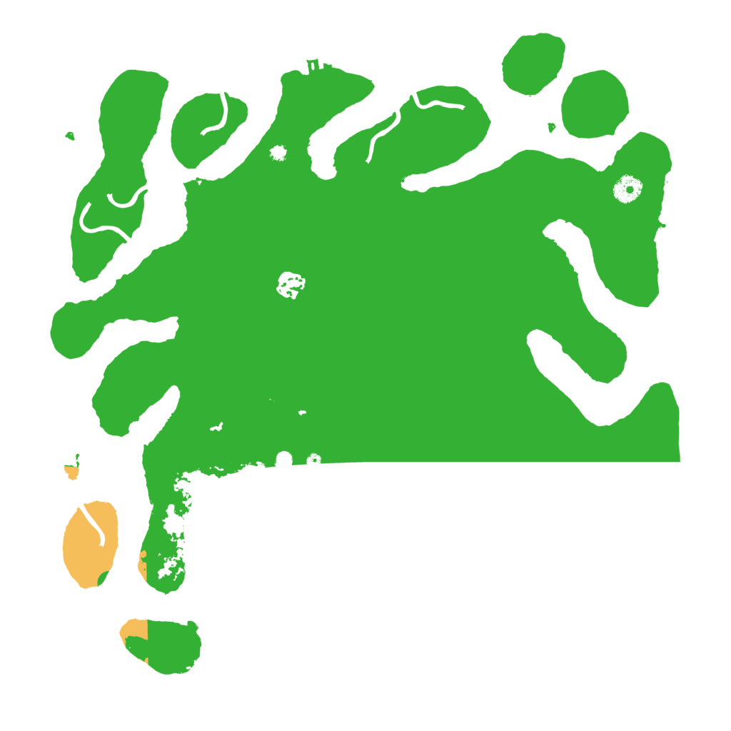 Biome Rust Map: Procedural Map, Size: 4000, Seed: 9845