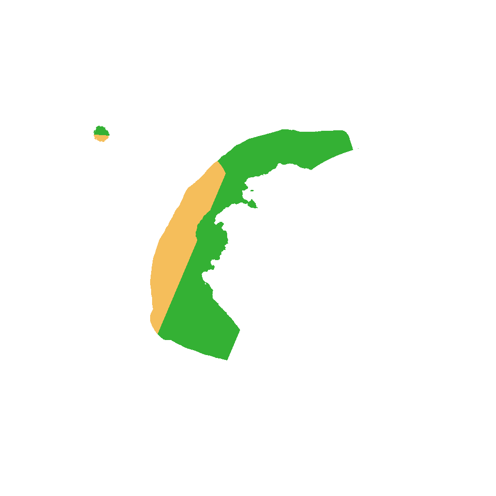 Biome Rust Map: Procedural Map, Size: 1300, Seed: 23
