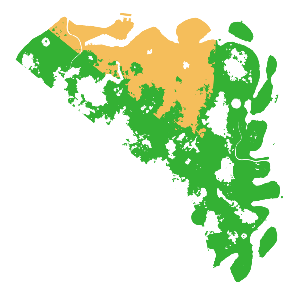 Biome Rust Map: Procedural Map, Size: 5317, Seed: 1329416841