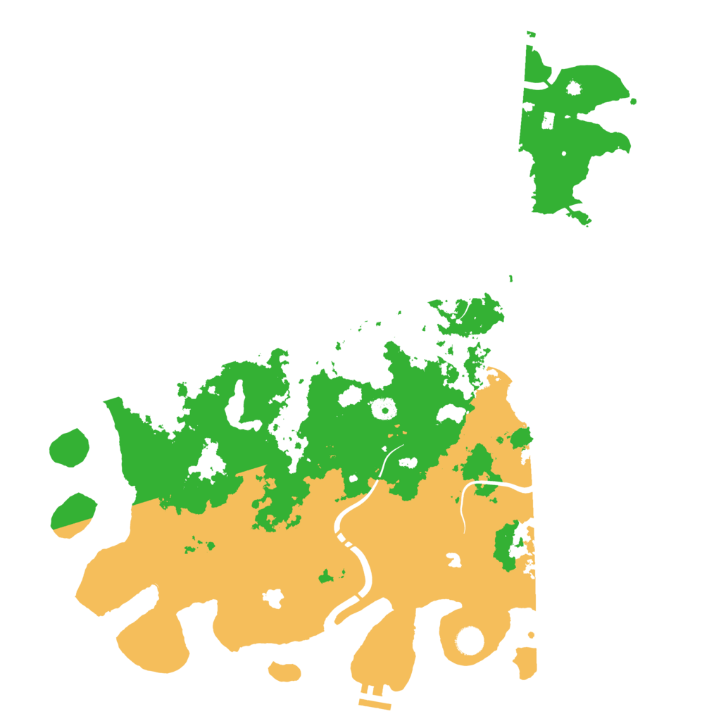 Biome Rust Map: Procedural Map, Size: 4500, Seed: 5327