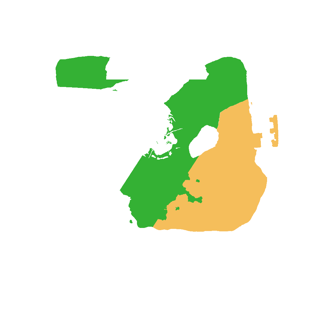 Biome Rust Map: Procedural Map, Size: 1530, Seed: 6