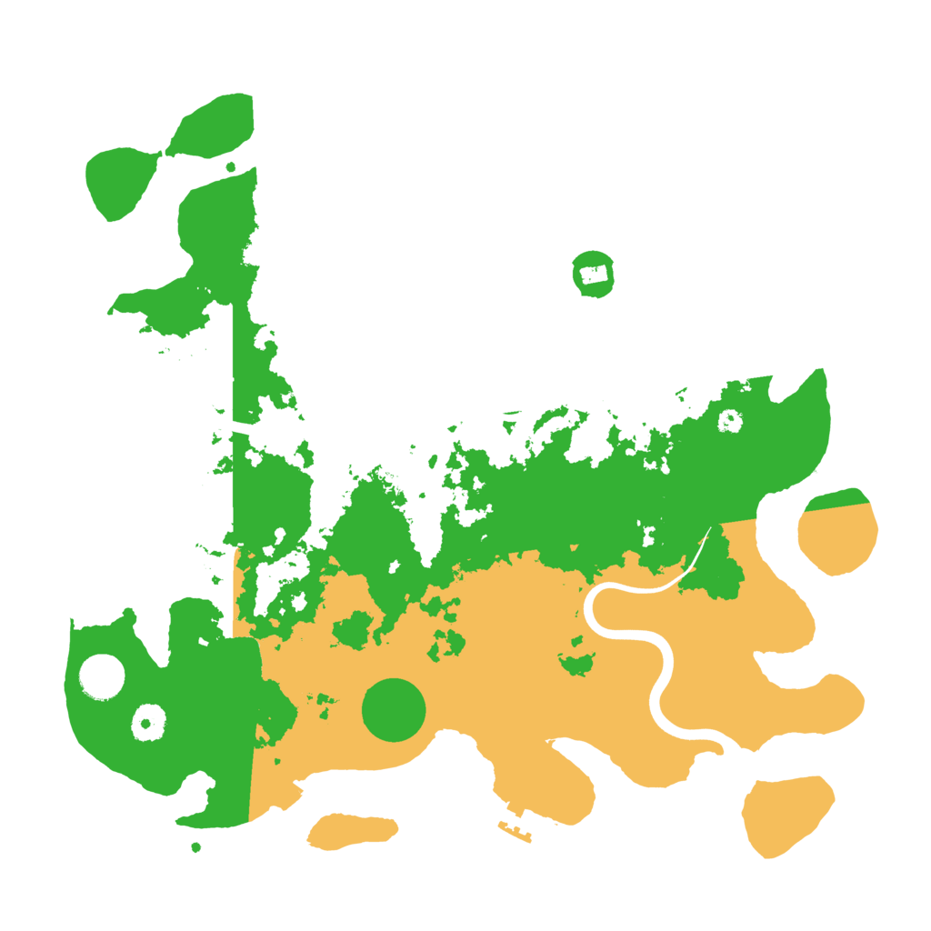 Biome Rust Map: Procedural Map, Size: 3850, Seed: 21607