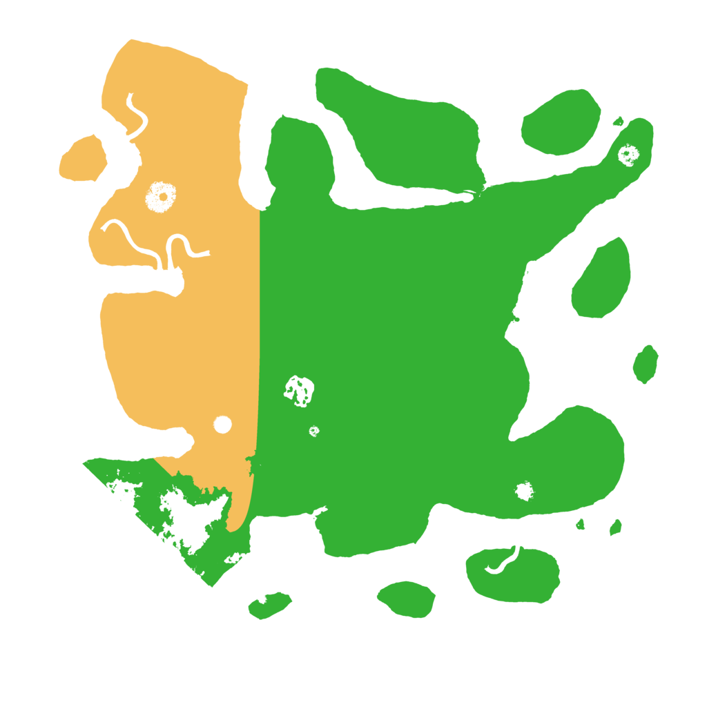 Biome Rust Map: Procedural Map, Size: 3500, Seed: 602