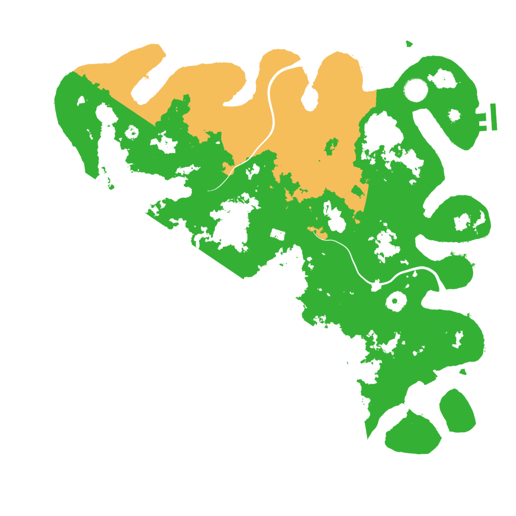 Biome Rust Map: Procedural Map, Size: 3875, Seed: 2018817782