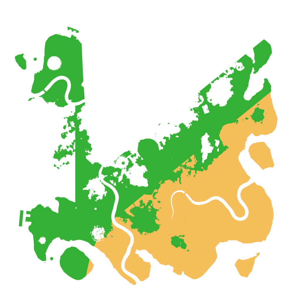 Biome Rust Map: Procedural Map, Size: 3800, Seed: 1388542058
