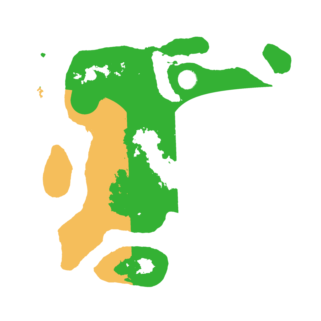 Biome Rust Map: Barren, Size: 3000, Seed: 770718897