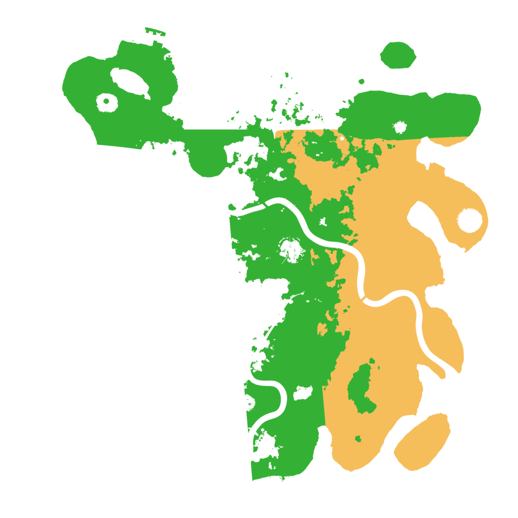 Biome Rust Map: Procedural Map, Size: 3750, Seed: 1355845070