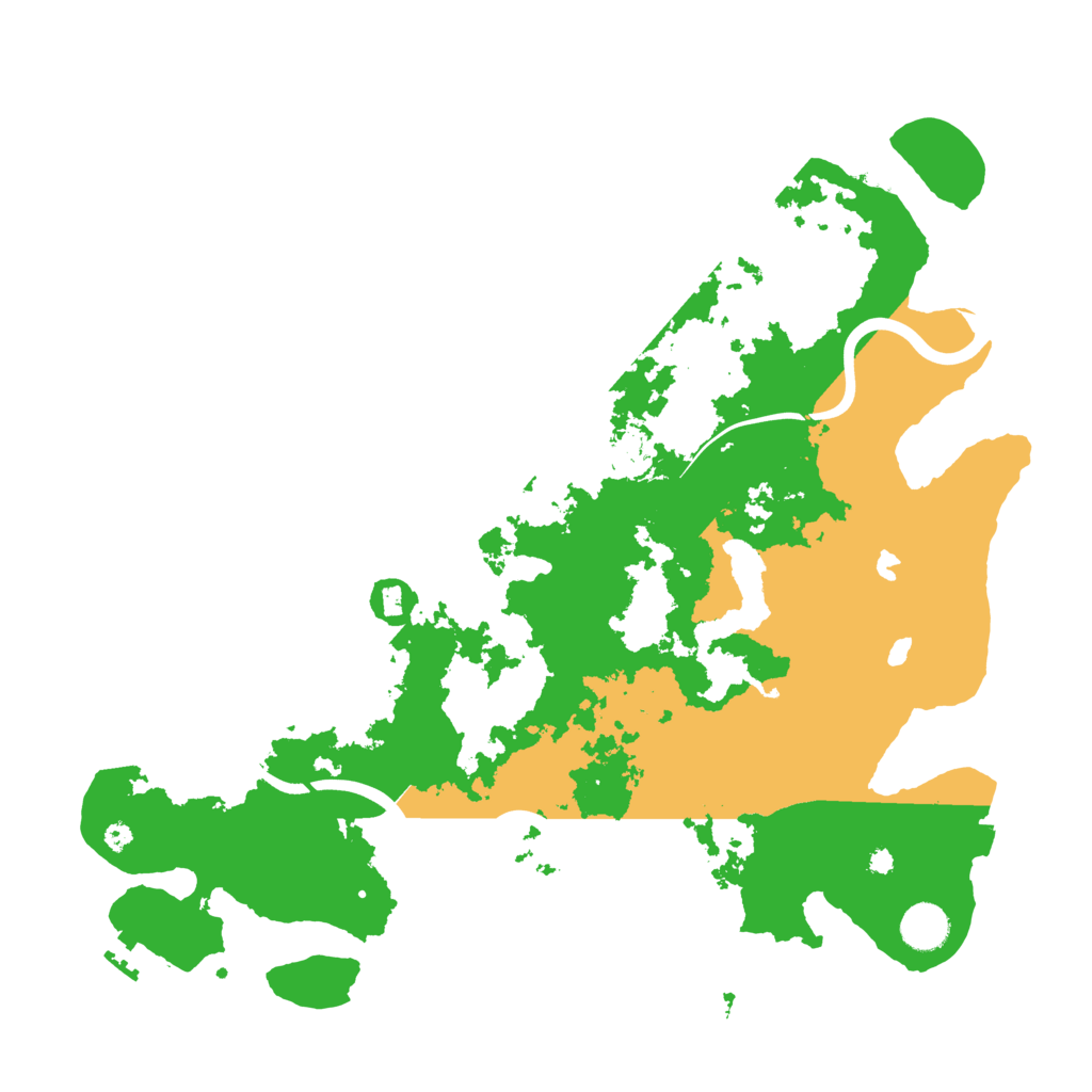 Biome Rust Map: Procedural Map, Size: 4000, Seed: 836567