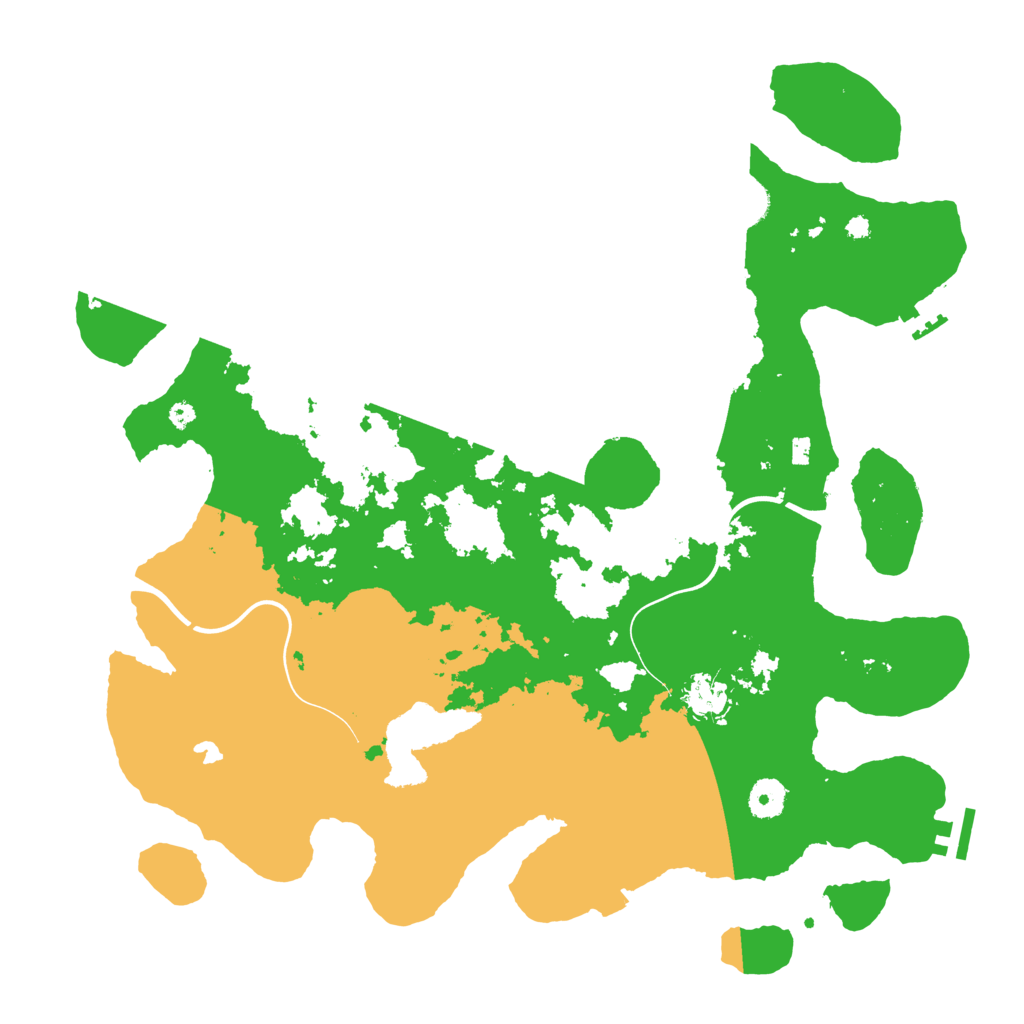 Biome Rust Map: Procedural Map, Size: 4000, Seed: 390163580